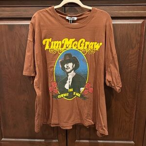 NWT Daydreamer Tim McGraw tee O/S